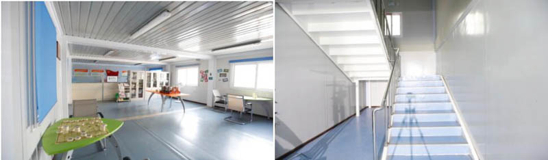 打包式箱房樓梯、活動室