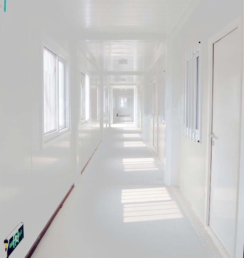 打包式箱房內(nèi)部走廊 打包式箱房內(nèi)部走廊